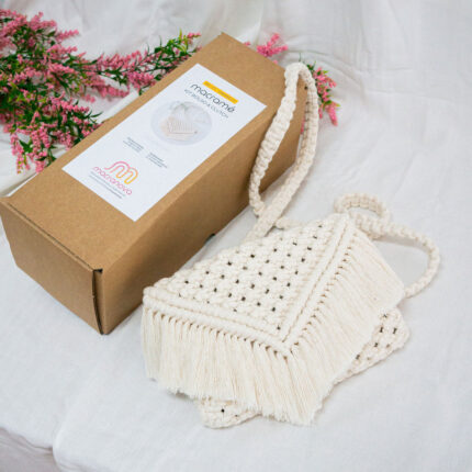kit bolso macrame