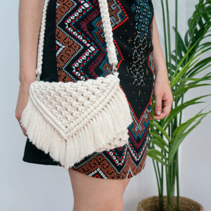 kit bolso macrame