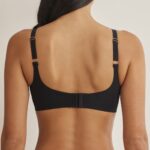 Sujetador selene 10615 negro Escote profundo