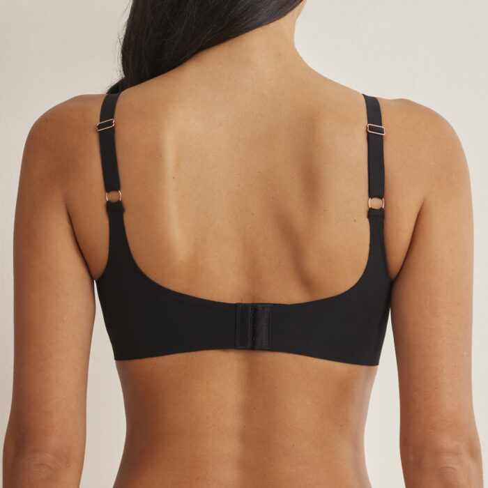 Sujetador selene 10615 negro Escote profundo