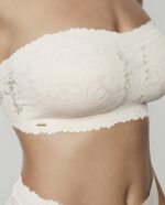 Sujetador bandeau Selmark sin aros sin costuras sin tirantes