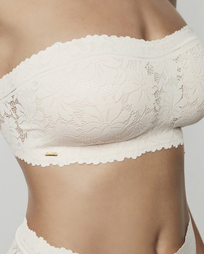 Sujetador bandeau Selmark sin aros sin costuras sin tirantes